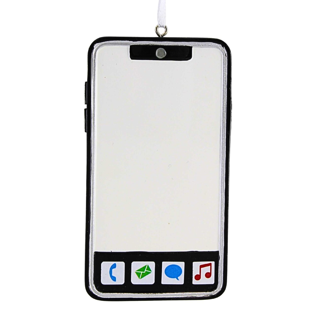 Polarx 4.0 Inch Cell Phone Christmas Tree Ornament , Tech Themed Phone